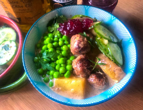 Delicious Swedish meatballs — Ikea style with a twist!