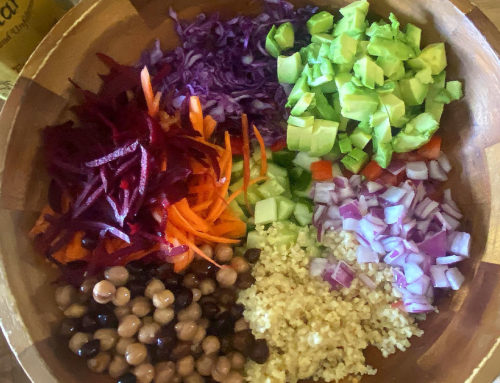 Mediterranean Rainbow Quinoa Salad